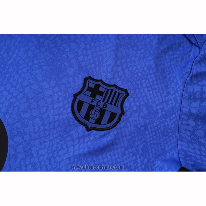Tracksuit Barcelona Short Sleeve 2025-2026 Blue Purple - Shorts